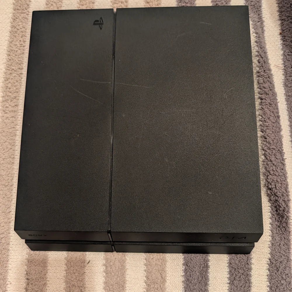 Sony Black Gaming Console PS4